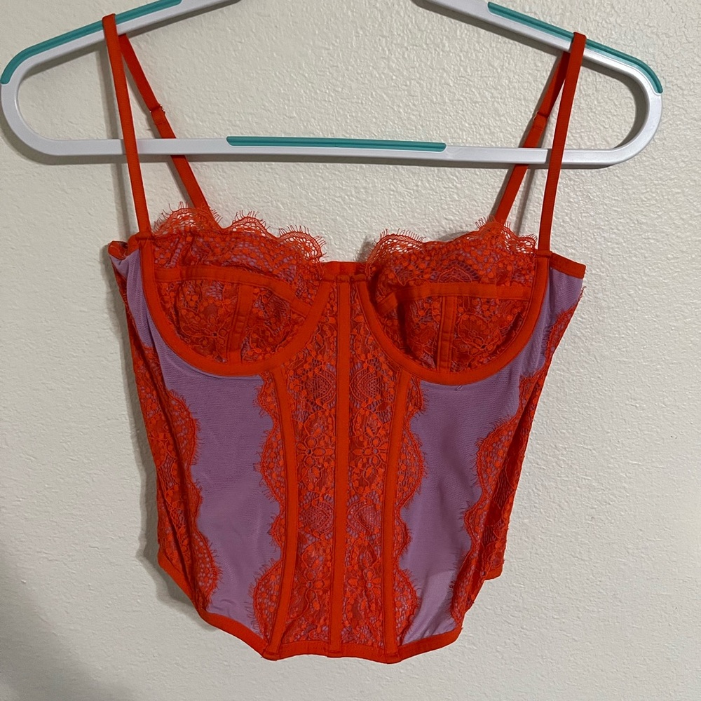 Urban Outfitters Lace Corset Top